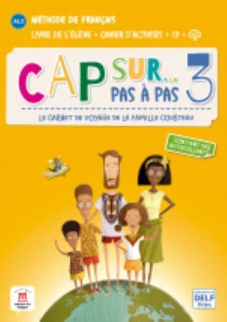 Book cover of: Cap sur... 3 - Cahier d'activites + audio MP3. A2