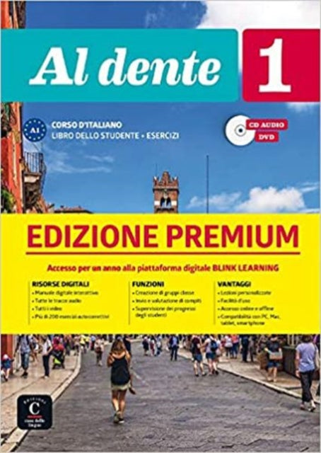 Book cover of: Al dente 1 Premium Libro dello studente + esercizi. A1