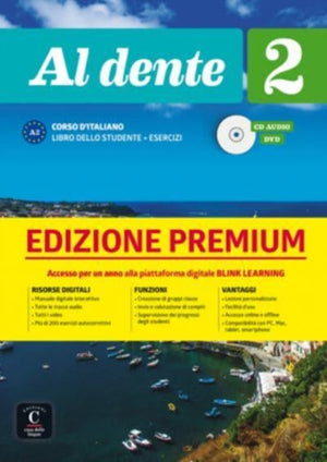 Al dente 2 Premium Libro dello studente + esercizi. A2