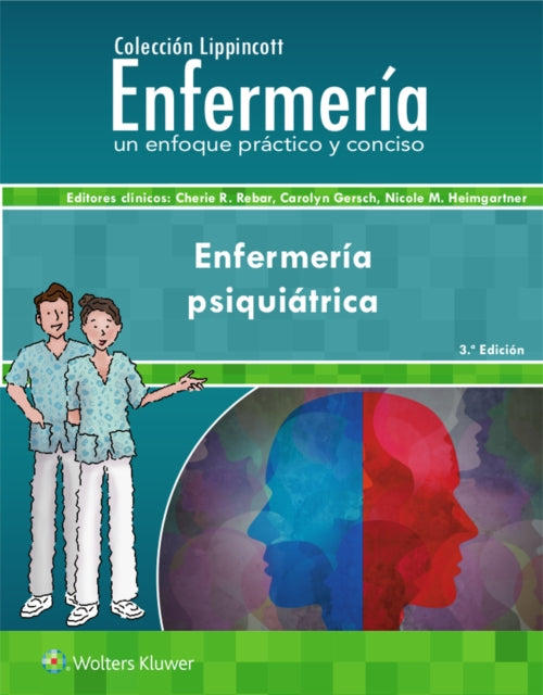 Book cover of: Coleccion Lippincott Enfermeria. Enfermeria psiquiatrica. By: Cherie R. Rebar
