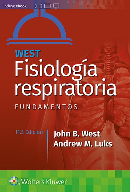 Book cover of: West. Fisiologia respiratoria. Fundamentos. By: West, John B.