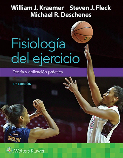 Book cover of: Fisiologia del ejercicio. Teoria y aplicacion practica. By: William Kraemer