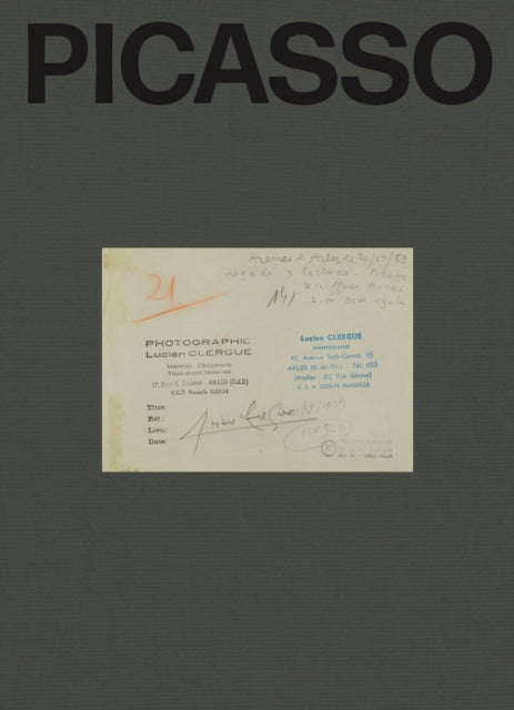Book cover of: Picasso/Clergue. By: Pablo Picasso