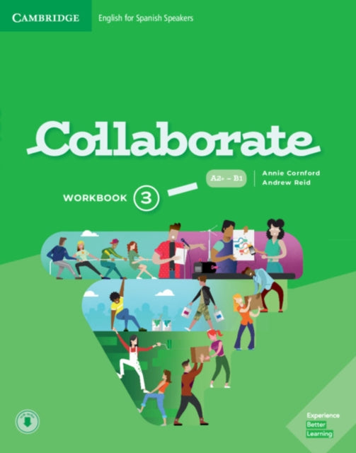 Book cover of: Collaborate Level 3 Workbook English for Spanish Speakers. By: Annie Cornford