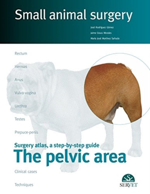 Book cover of: pelvicaArea. Small animal surgery