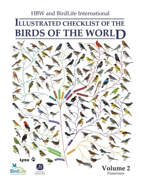 Book cover of: HBW and BirdLife International Illustrated Checklist of the Birds of the World vol.2. By: Josep del Hoyo Calduch