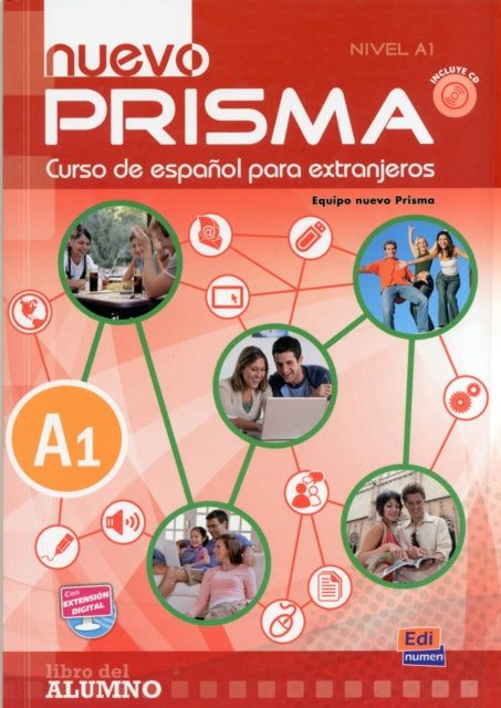 Book cover of: Nuevo Prisma A1. By: José Gelabert Nuevo Prisma Team
