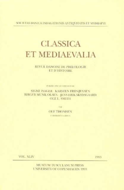 Classica et Mediaevalia