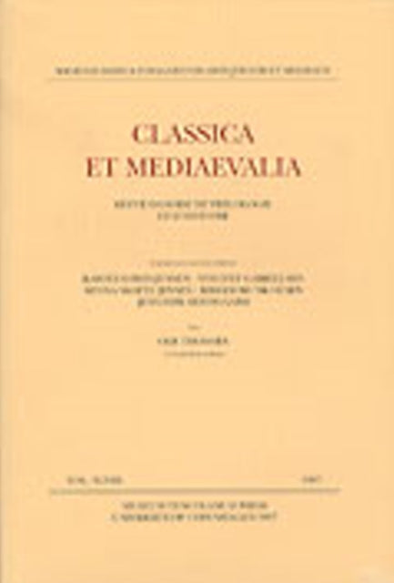 Book cover of: Classica et Mediaevalia. By: Thomsen Ole