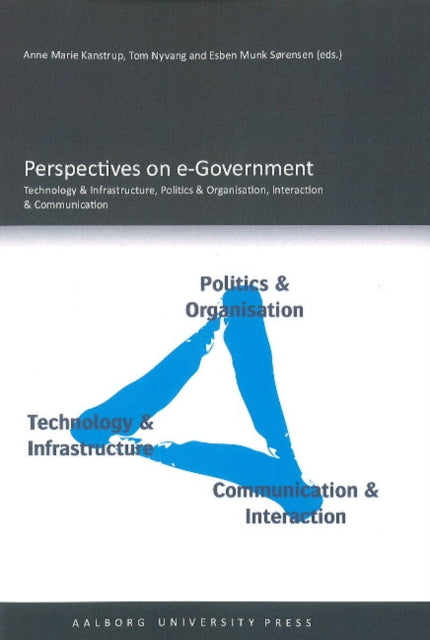 Book cover of: Perspectives on e-Government. By: Anne Marie Kanstrup