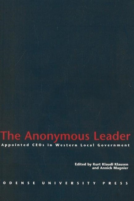 Book cover of: Anonymous Leader