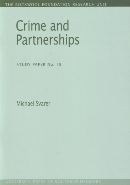 Book cover of: Crime & Partnerships