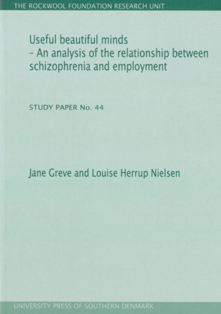 Book cover of: Useful Beautiful Minds. By: Jane Greve