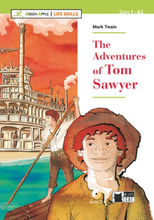 Green Apple - Life Skills, The Adventures of Tom Sawyer + CD + App + DeA LINK