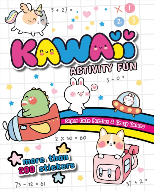 Book cover of: Kawaii Activity Fun. By: WHITE STAR