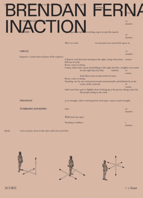 Book cover of: Brendan Fernandes: Inaction. By: Brendan Fernandes