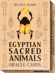 Book cover of: Egyptian Sacred Animals Oracle Cards