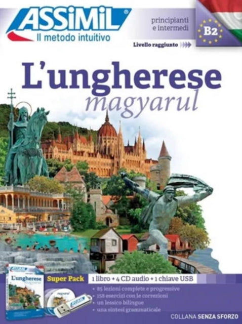 Book cover of: L'ungherese (magyarul). By: Georges Kassai
