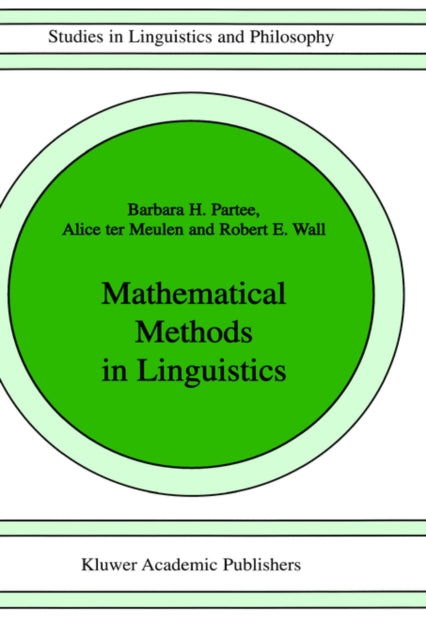 Book cover of: Mathematical Methods in Linguistics