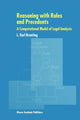 Book cover of: Reasoning with Rules and Precedents. By: L. Karl Branting