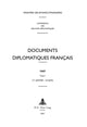 Book cover of: Documents Diplomatiques Francais. By: Ministere des Affaires Etrangeres Staff