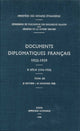 Book cover of: Documents Diplomatiques Francais