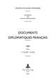 Book cover of: Documents Diplomatiques Francais. By: Ministere des Affaires Etrangeres Staff