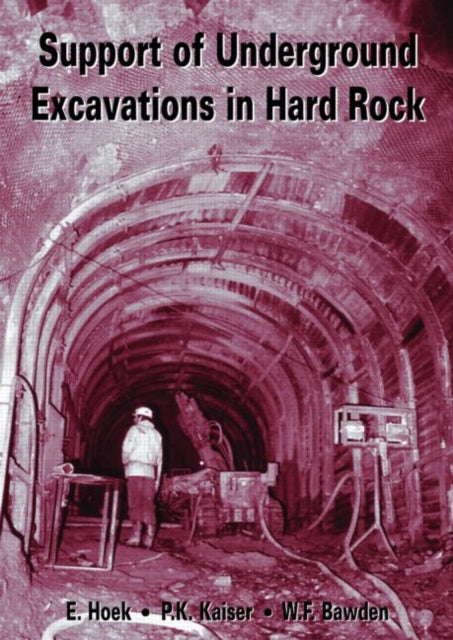 Book cover of: Support of Underground Excavations in Hard Rock