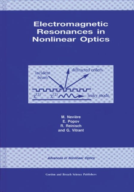 Book cover of: Electromagnetic Resonances in Nonlinear Optics