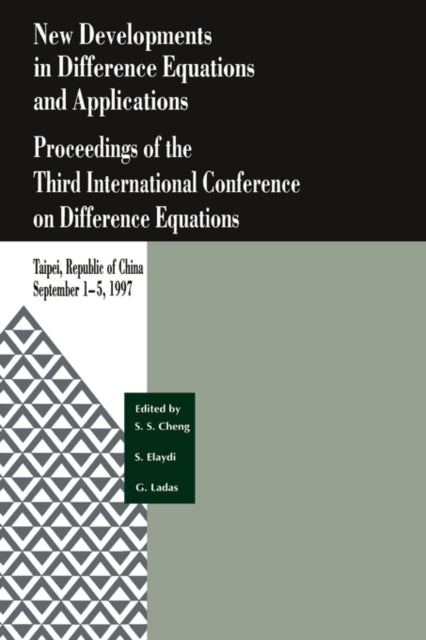 Book cover of: New Developments in Difference Equations and Applications