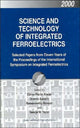 Book cover of: Science and Technology of Integrated Ferroelectrics. By: Carlos Pazde-Araujo