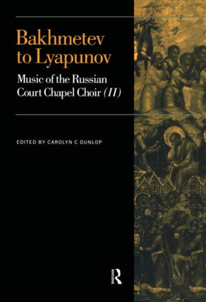 Bakhmetev to Lyapunov