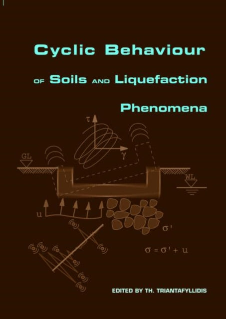 Book cover of: Cyclic Behaviour of Soils and Liquefaction Phenomena. By: Theodor Triantafyllidis
