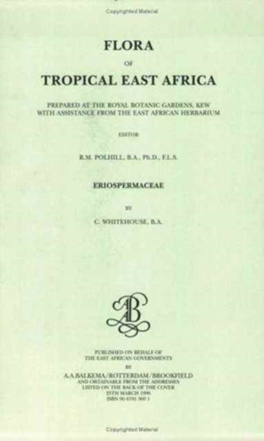 Flora of Tropical East Africa - Eriospermaceae (1996)