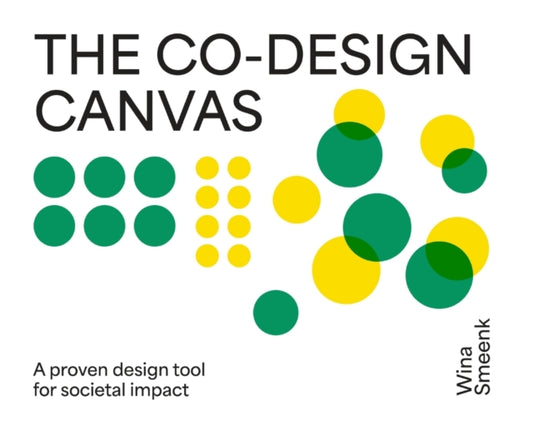 Book cover of: Co-Design Canvas. By: Wina Smeenk