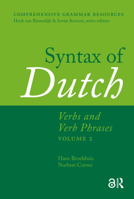 Book cover of: Syntax of Dutch. By: Norbert Corver