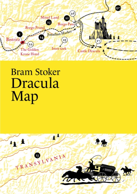 Book cover of: Bram Stoker, Dracula Map