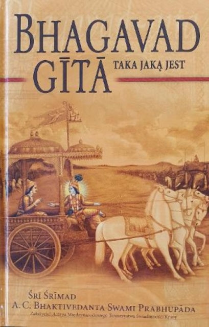 Book cover of: Bhagavad Gita Taka Jaka Jest [Polish language]