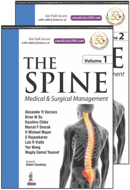 Book cover of: Spine: Medical & Surgical Management. By: Alexander R. Vaccaro