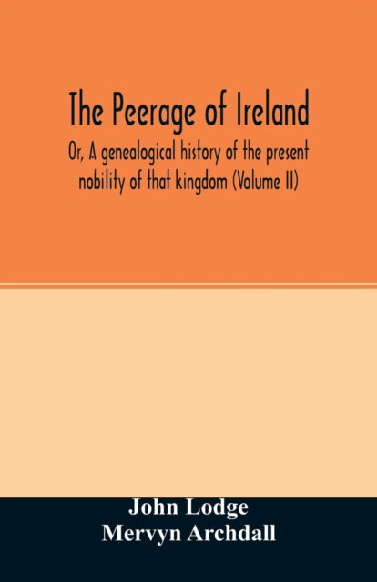 Book cover of: Peerage of Ireland