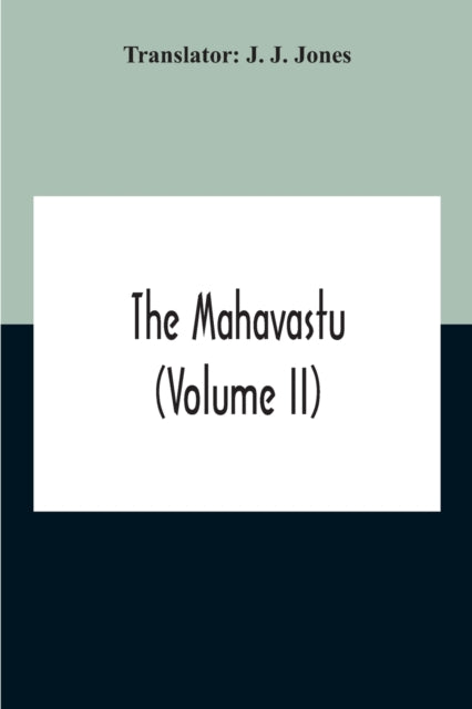 Book cover of: Mahavastu (Volume II)