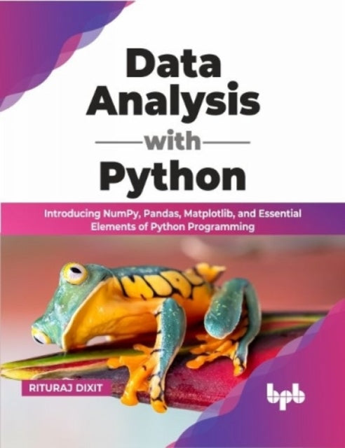 Book cover of: Data Analysis with Python