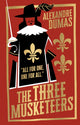 Book cover of: The Three Musketeers. By: Alexandre Dumas