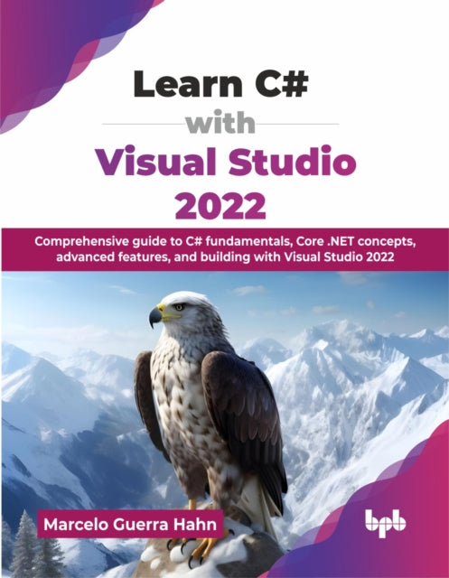 Book cover of: Learn C# with Visual Studio 2022