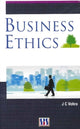 Book cover of: Business Ethics. By: J C Vohra
