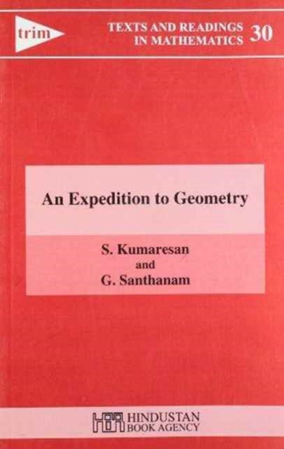 Book cover of: Expedition to Geometry. By: S. Kumaresan