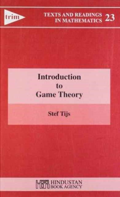 Book cover of: Introduction to Game Theory. By: Stef Tijs