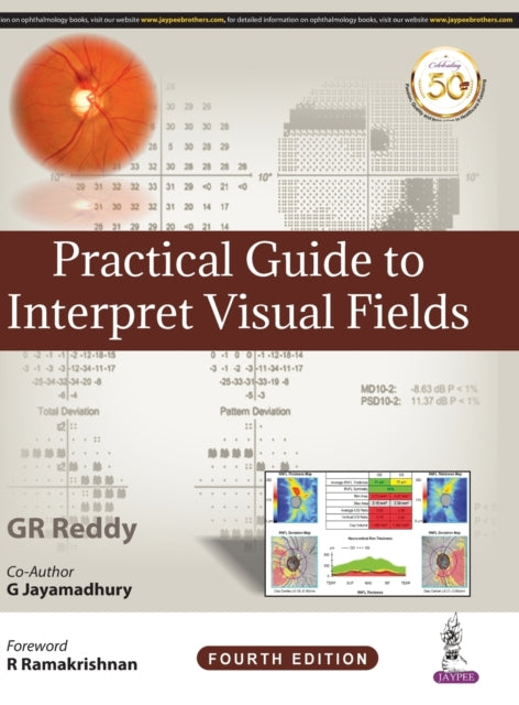 Book cover of: Practical Guide to Interpret Visual Fields. By: REDDY