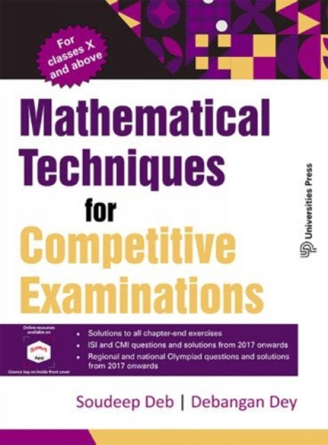 Book cover of: Mathematical Techniques for Competitive Examinations
