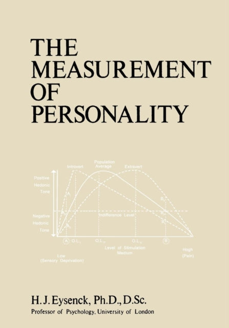 Book cover of: Measurement of Personality. By: Hans Jurgen Eysenck